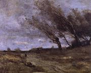 Corot Camille, Rafaga of wind